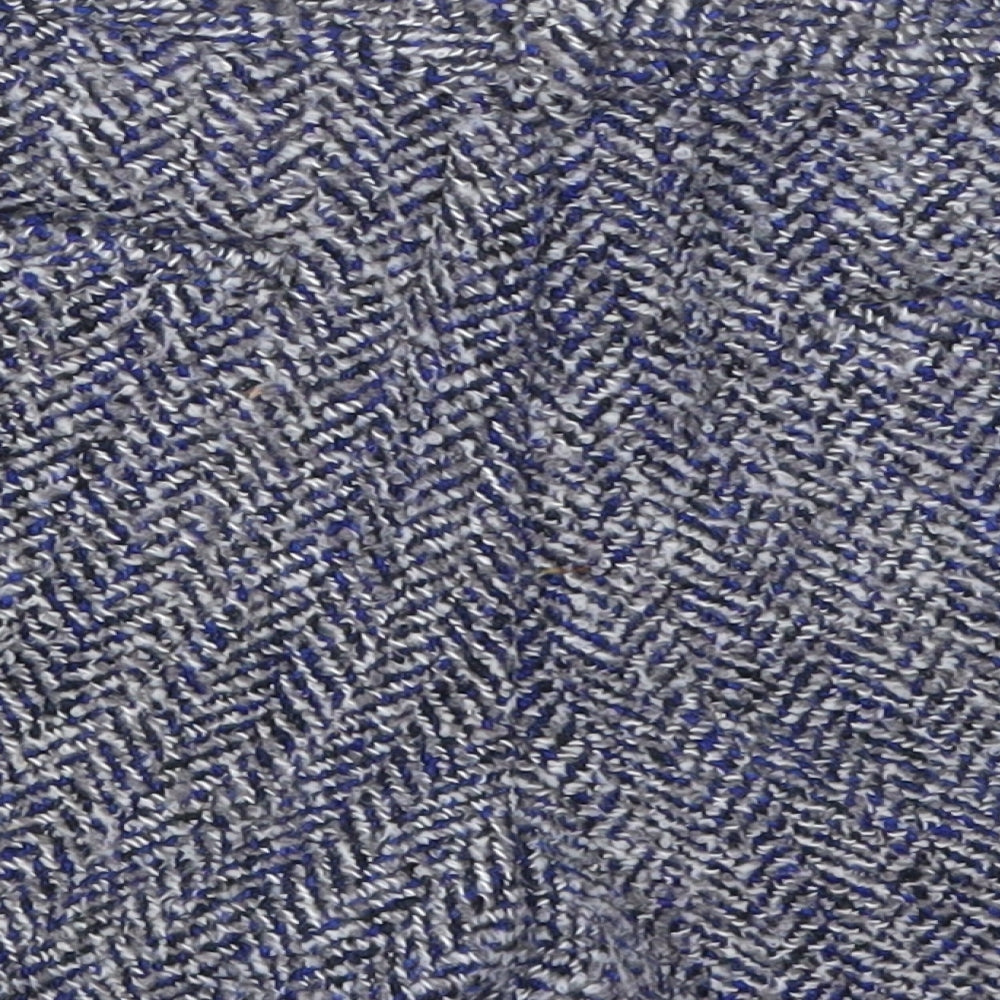 Gap Womens Blue Herringbone  Hot Pants Shorts Size 10