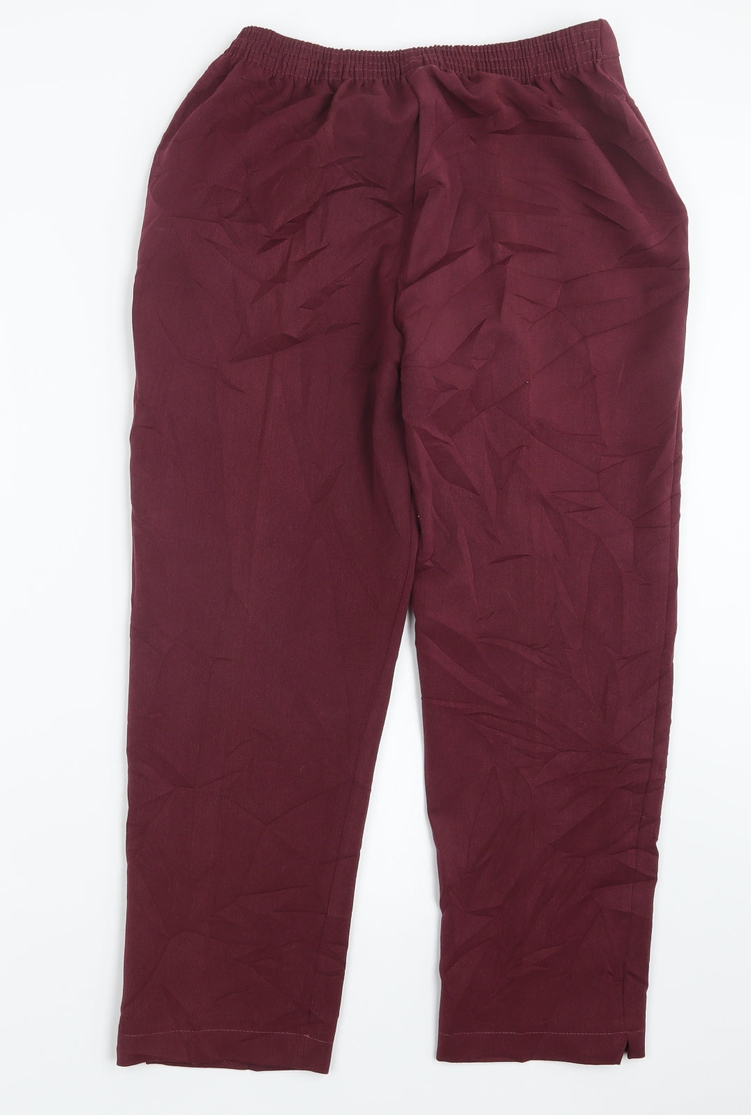 Emma Collection Womens Red   Trousers  Size 14 L24.5 in