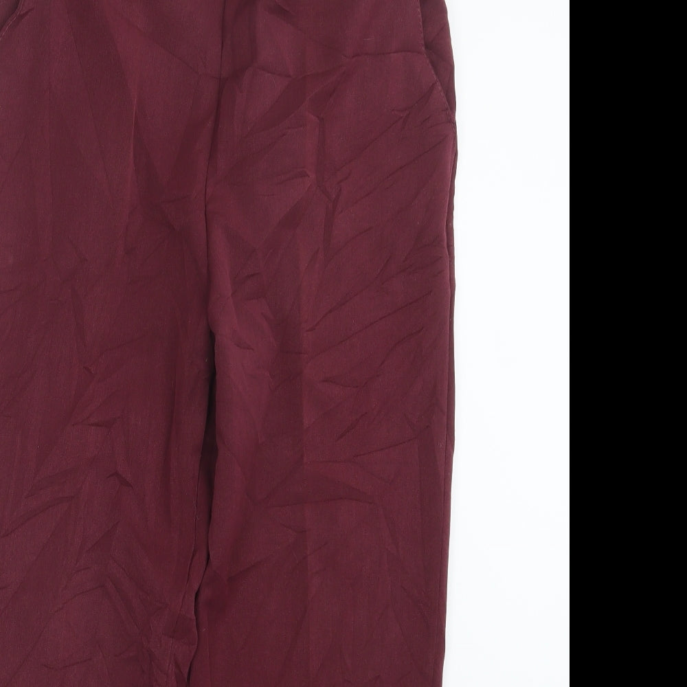 Emma Collection Womens Red   Trousers  Size 14 L24.5 in