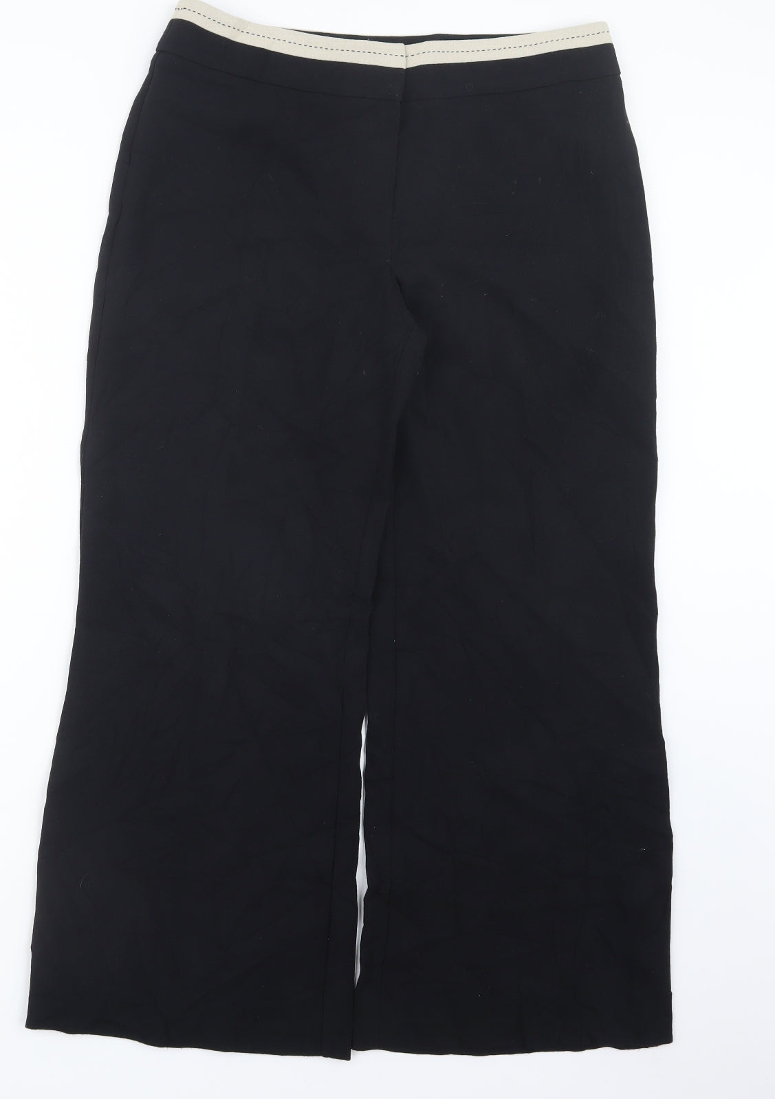 Marks and Spencer Womens Black   Trousers  Size 12 L27 in