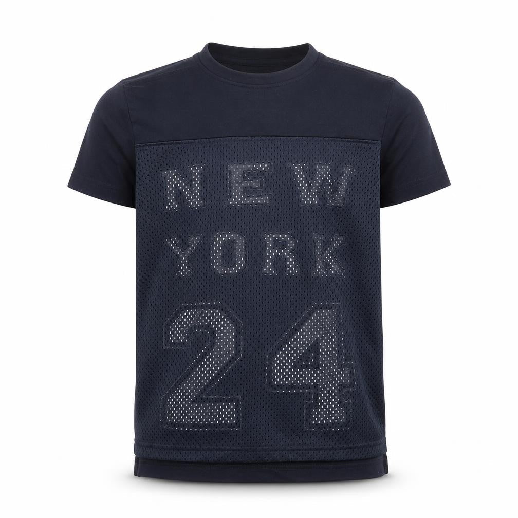 Rebel Boys Blue   Basic T-Shirt Size 5-6 Years