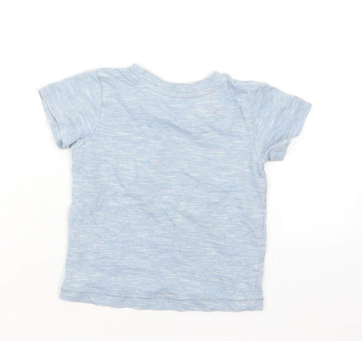 Matalan Boys Blue   Basic T-Shirt Size 12-18 Months