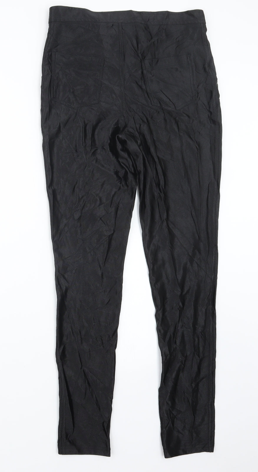 Glamorous Womens Black   Trousers  Size 12 L29 in