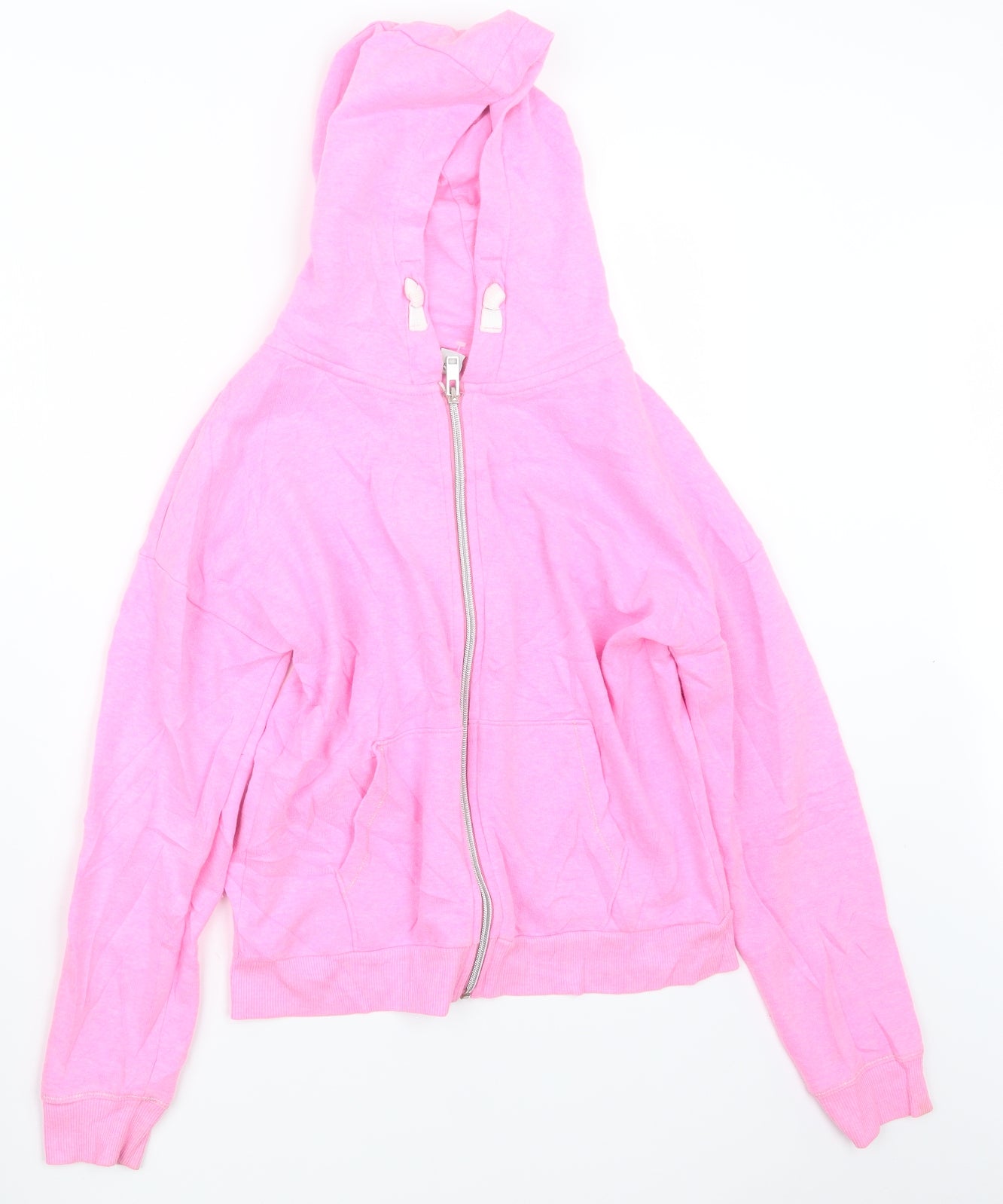 TU Girls Pink   Full Zip Hoodie Size 12 Years