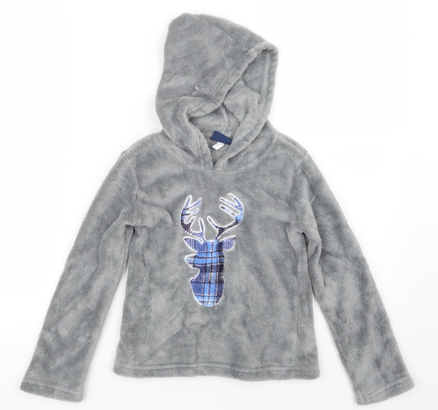 SA Girls Grey   Pullover Hoodie Size 7-8 Years