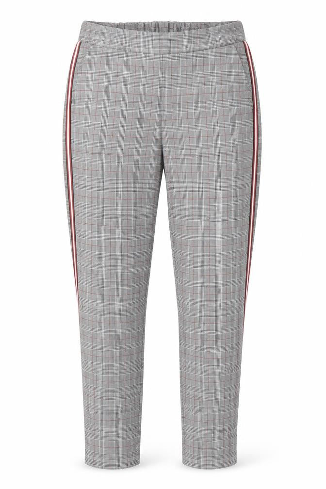 Primark Womens Grey Houndstooth  Trousers  Size 6 L25 in
