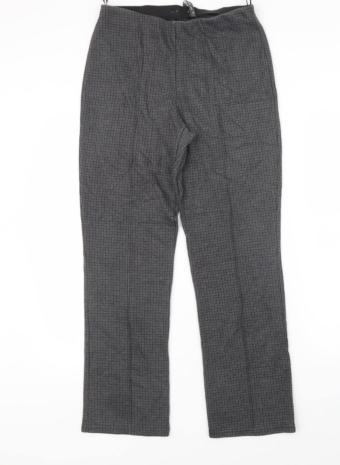 Preworn Womens Grey   Trousers  Size 10 L28 in