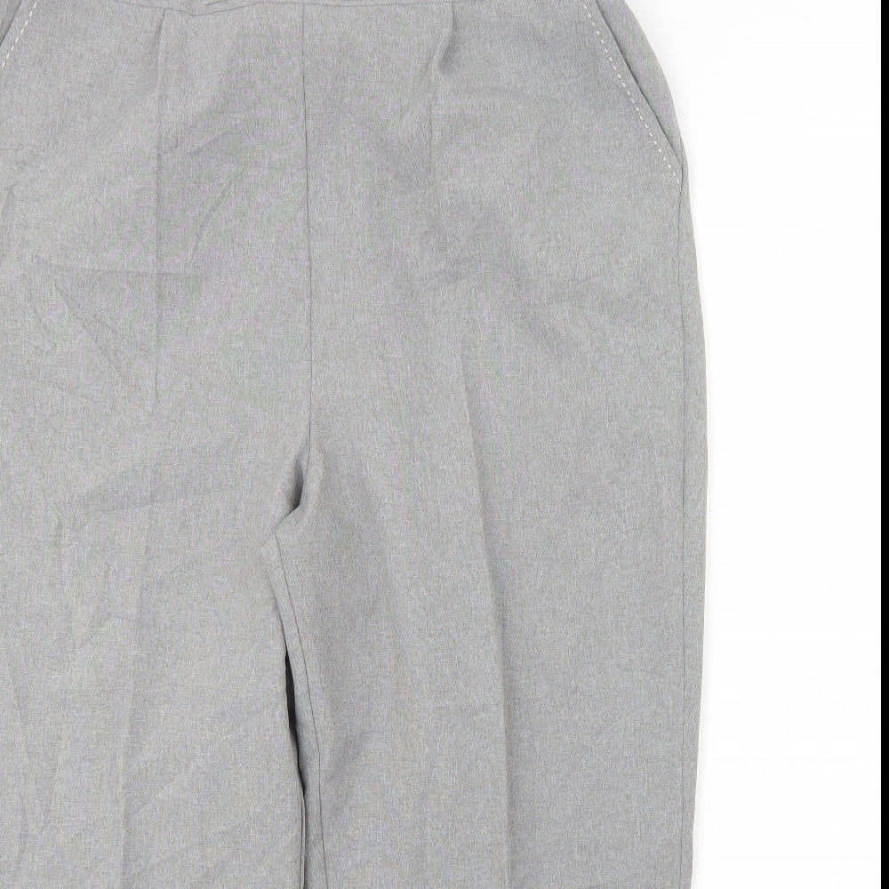 BM Womens Grey   Trousers  Size 20 L26 in