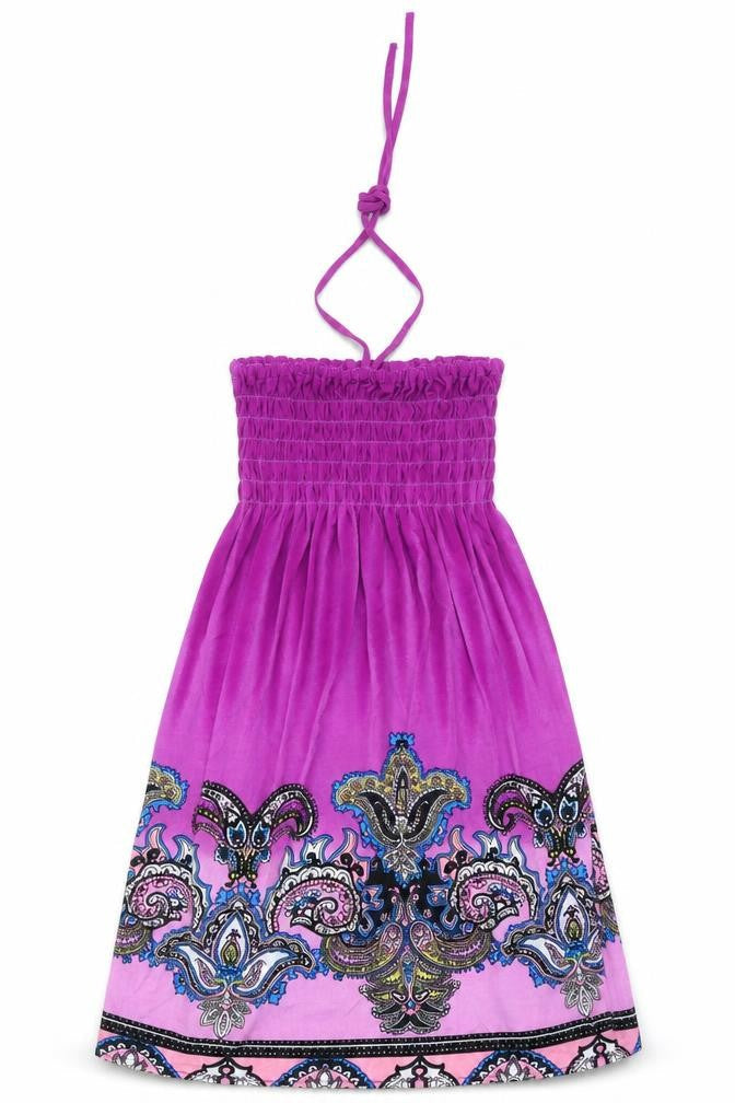 Preworn Womens Purple Geometric  Mini  Size 6