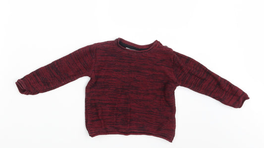Primark Boys Purple   Pullover Jumper Size 12-18 Months