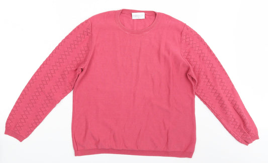 Cotswold Womens Pink   Pullover Jumper Size M