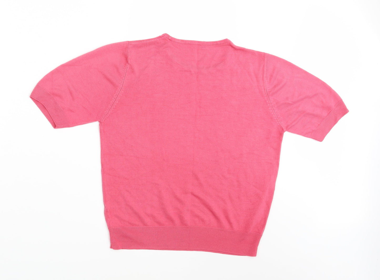 Preworn Womens Pink   Pullover Jumper One Size