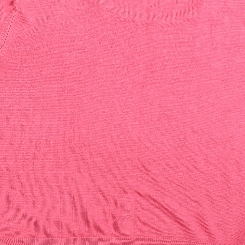 Preworn Womens Pink   Pullover Jumper One Size