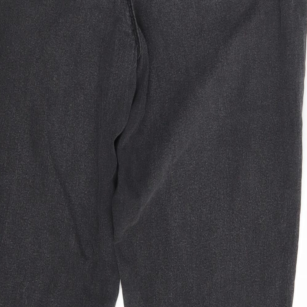 Denim Co. Womens Grey  Denim Skinny Jeans Size 14 L28 in