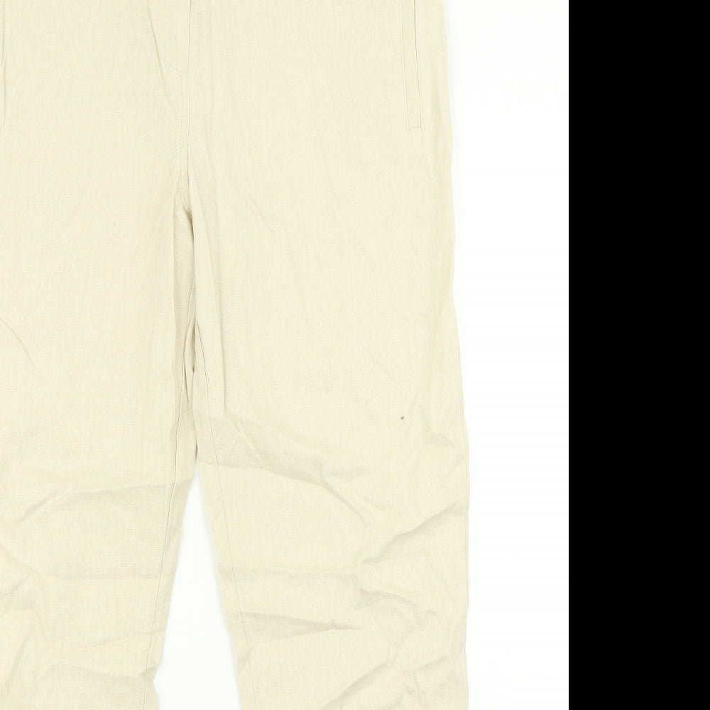 Select Womens Brown   Trousers  Size 14 L27 in