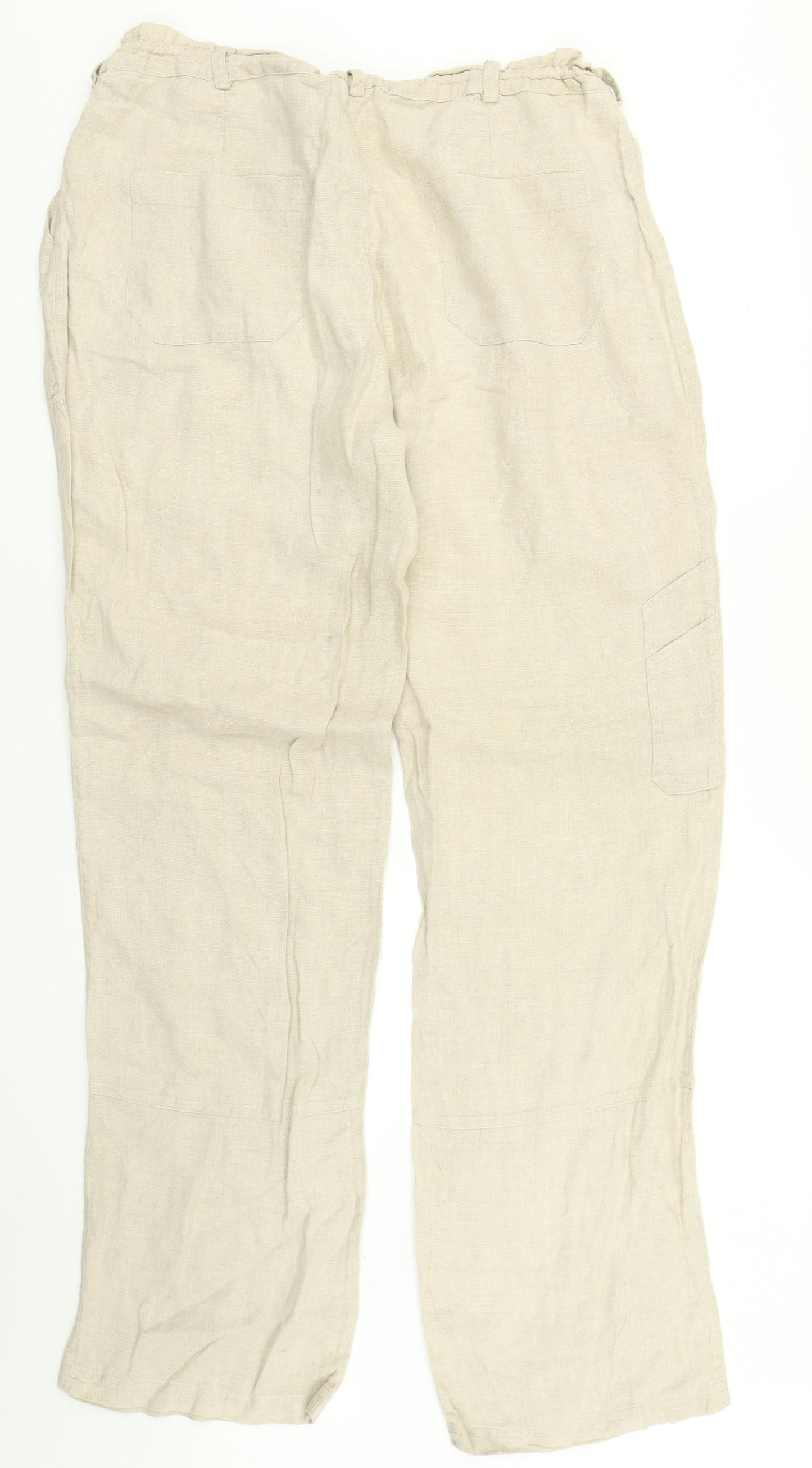 Mastro Store Womens Brown   Trousers  Size XL L33 in