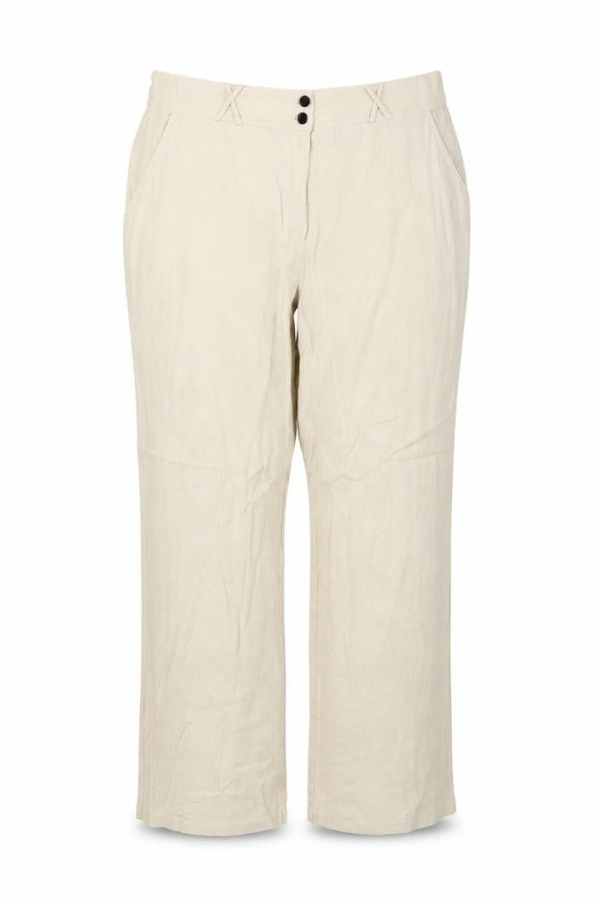 Karida Womens Beige   Trousers  Size 18 L25 in