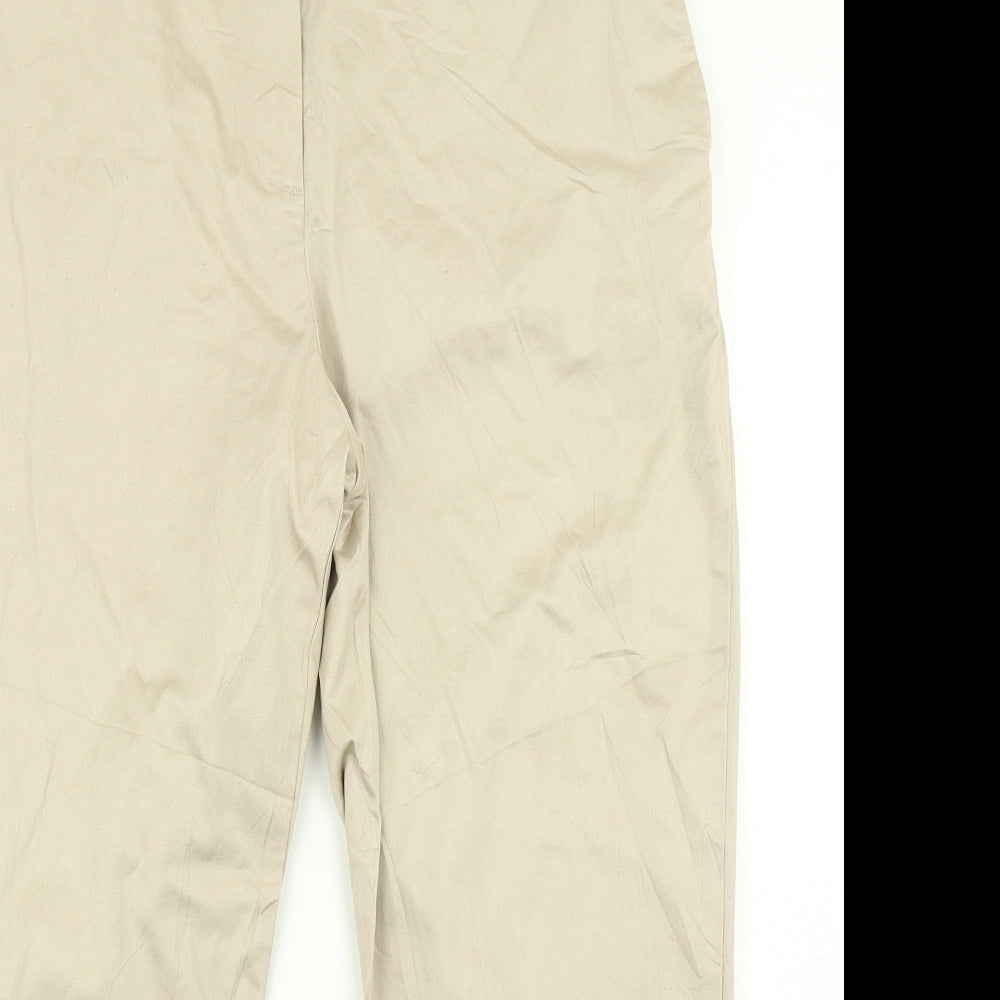 Very Womens Brown   Trousers  Size 18 L25 in