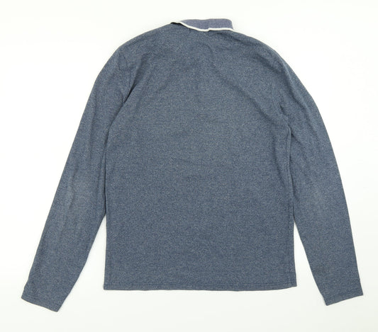 Topman Mens Blue    Polo Size M