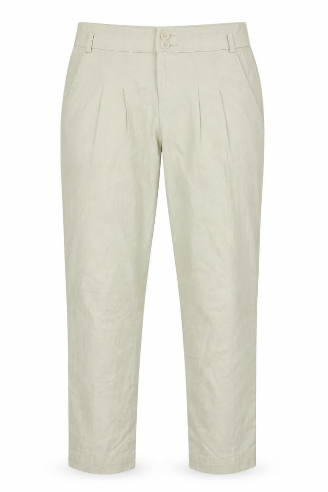 Warehouse Womens Green   Chino Trousers Size 6 L26 in