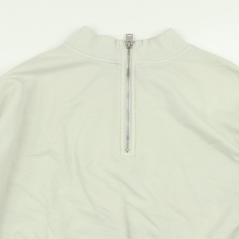 TU Womens Grey   Pullover Hoodie Size 8