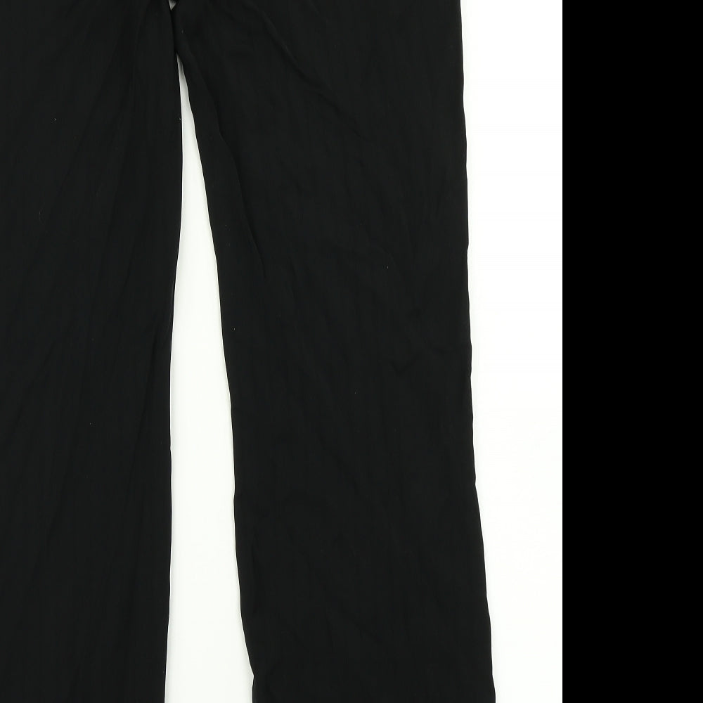 Planet Womens Black Striped  Dress Pants Trousers Size 8 L27 in