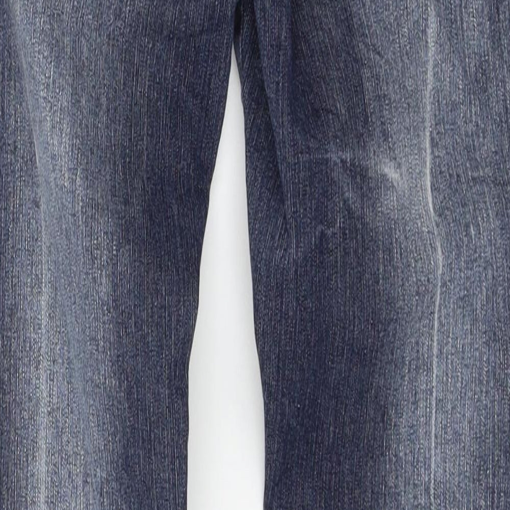 OKAY Womens Blue  Denim Skinny Jeans Size 6 L30 in