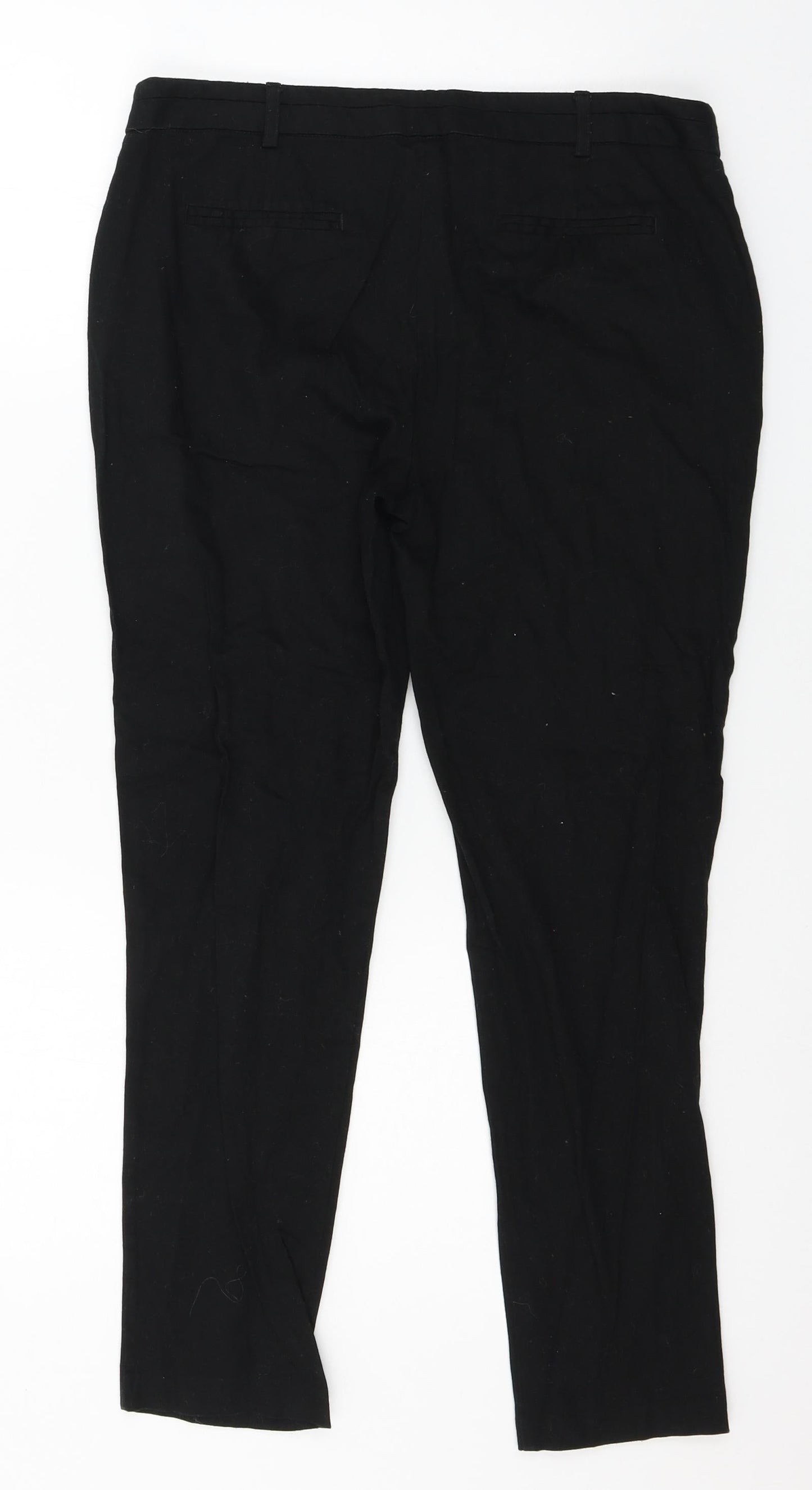 Atmosphere Womens Black   Trousers  Size 10 L26 in