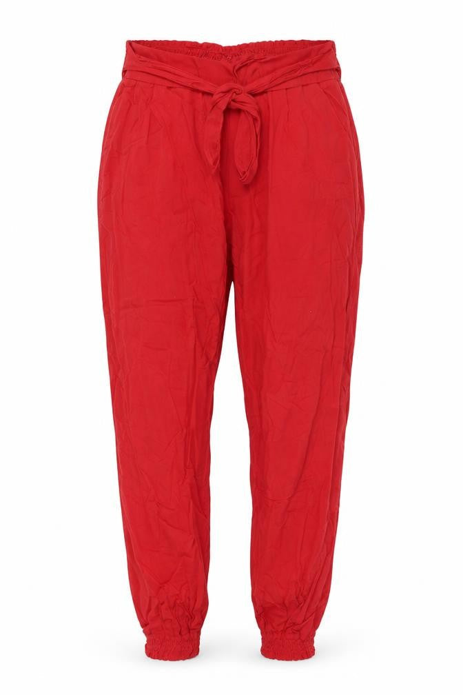 Preworn Womens Red   Trousers  Size L L26 in