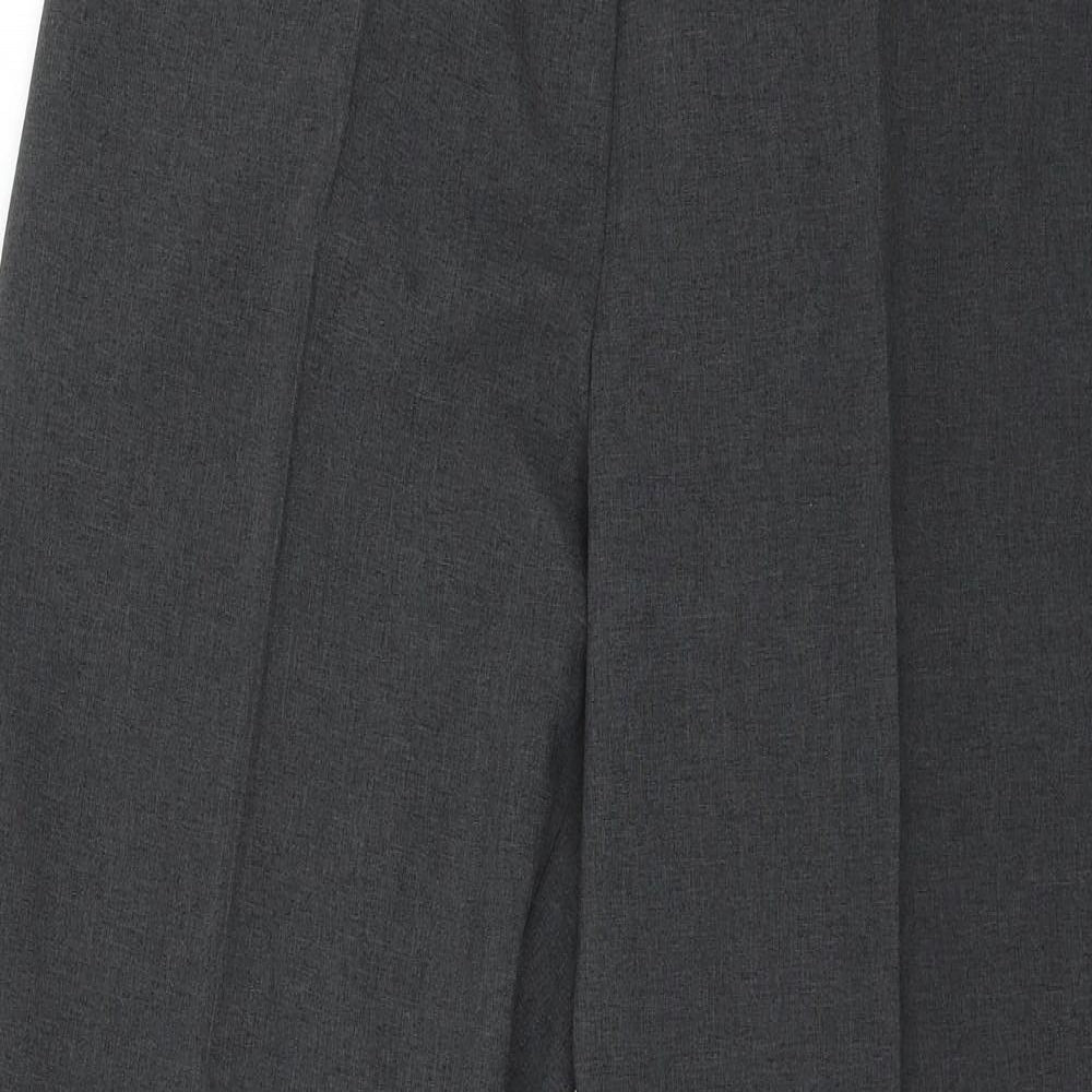 Papaya Womens Grey   Trousers  Size 14 L28 in