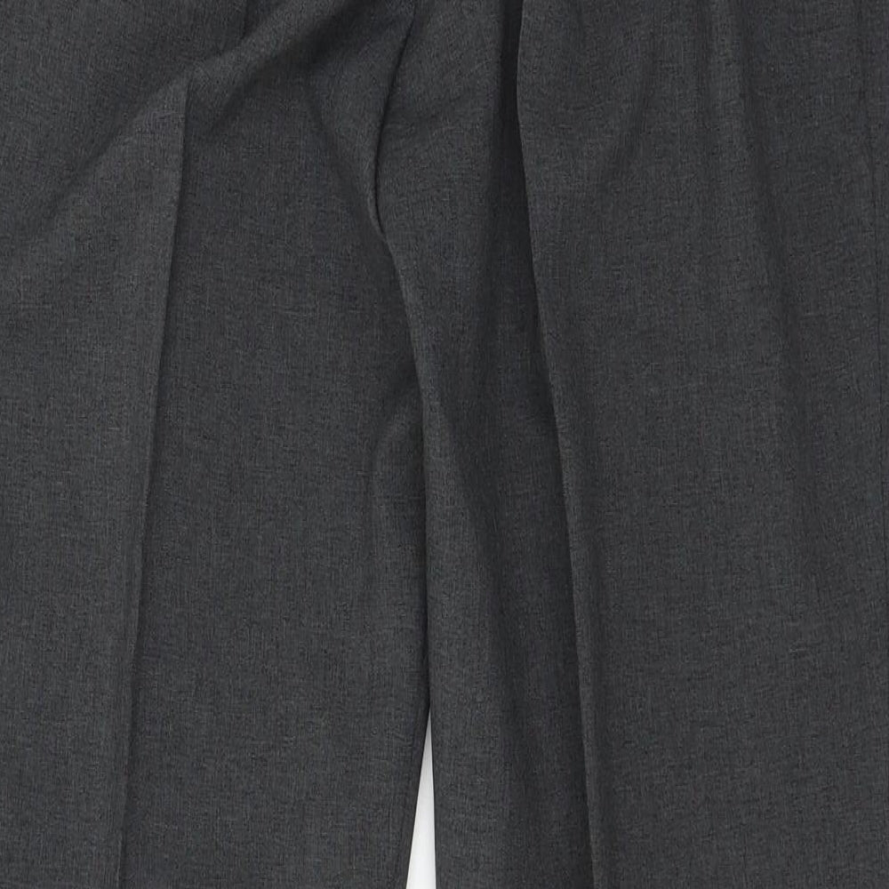 Papaya Womens Grey   Trousers  Size 14 L28 in