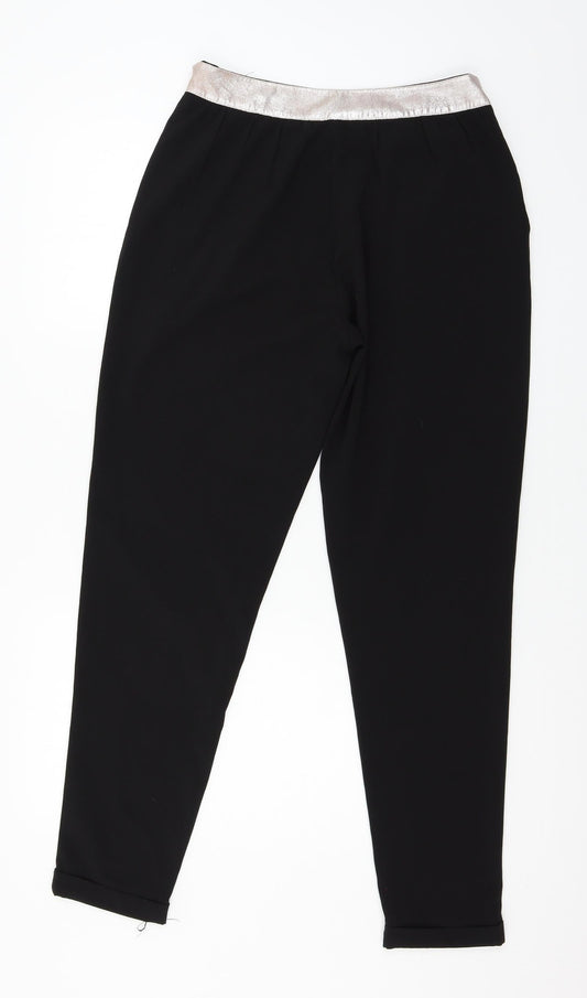 Sweewe Womens Black   Trousers  Size S L28 in