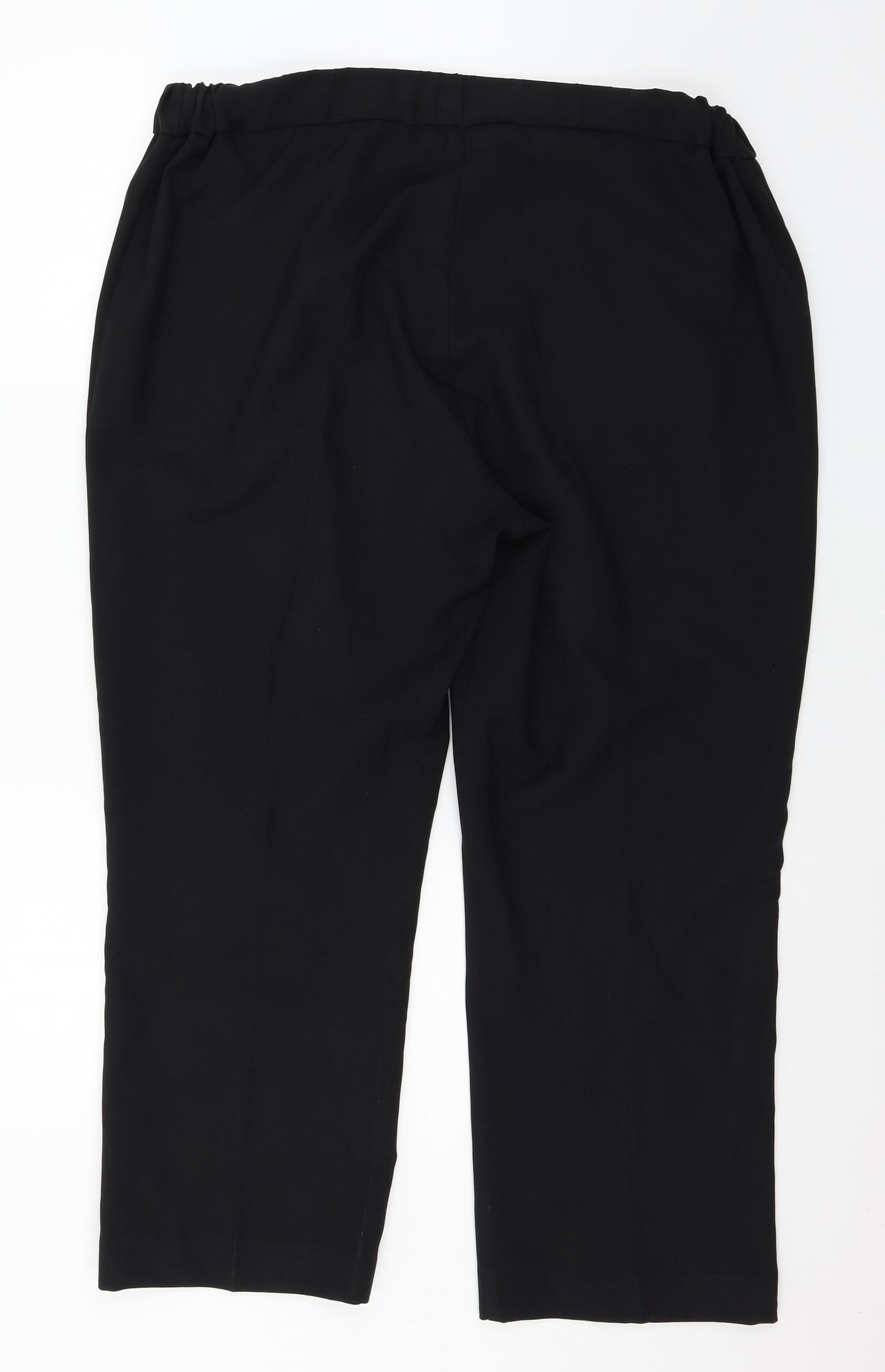 Tailored Womens Black   Trousers  Size 18 L26 in