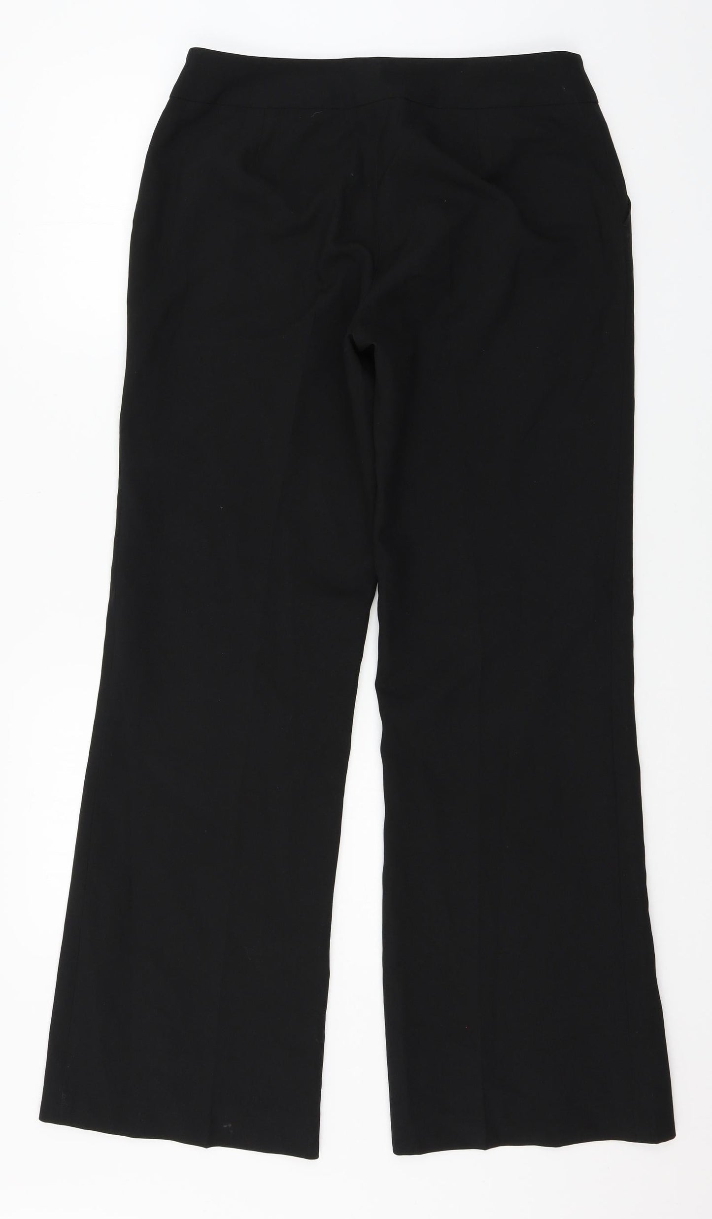 Xe Womens Black   Trousers  Size 12 L31 in