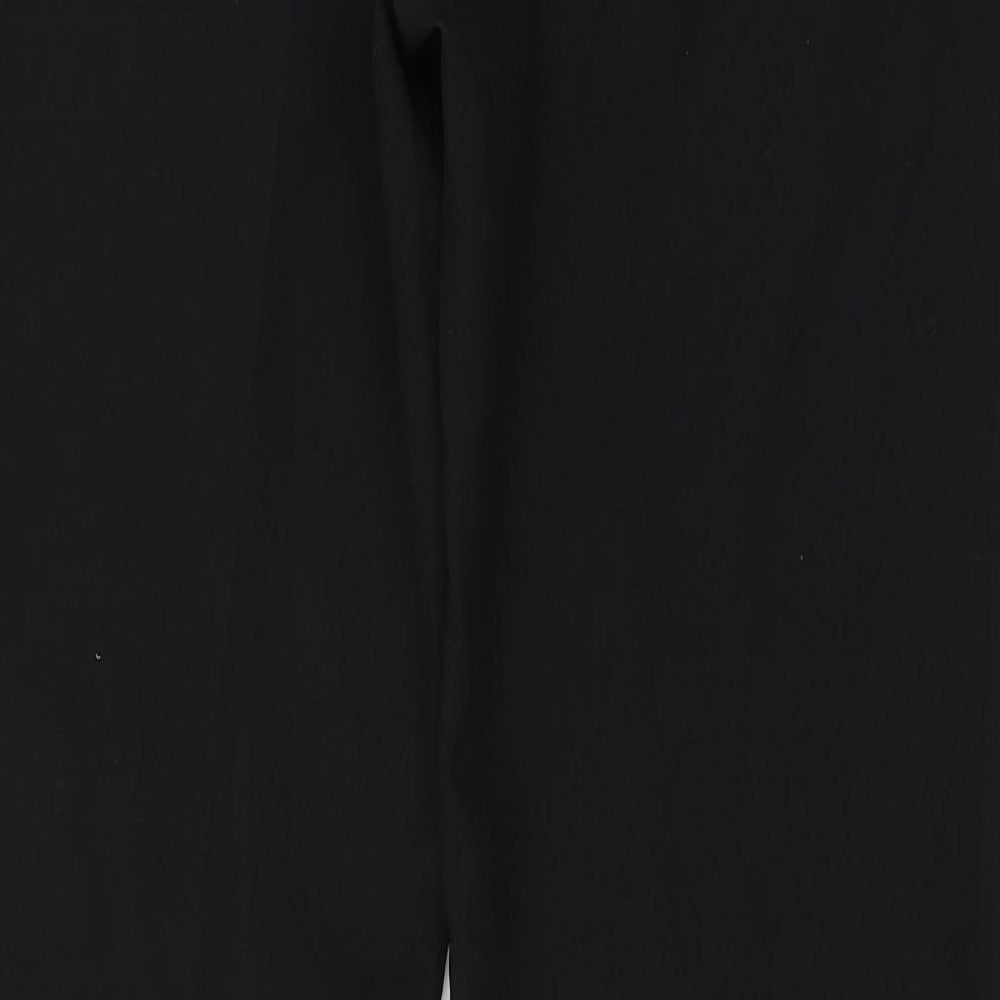 Xe Womens Black   Trousers  Size 12 L31 in