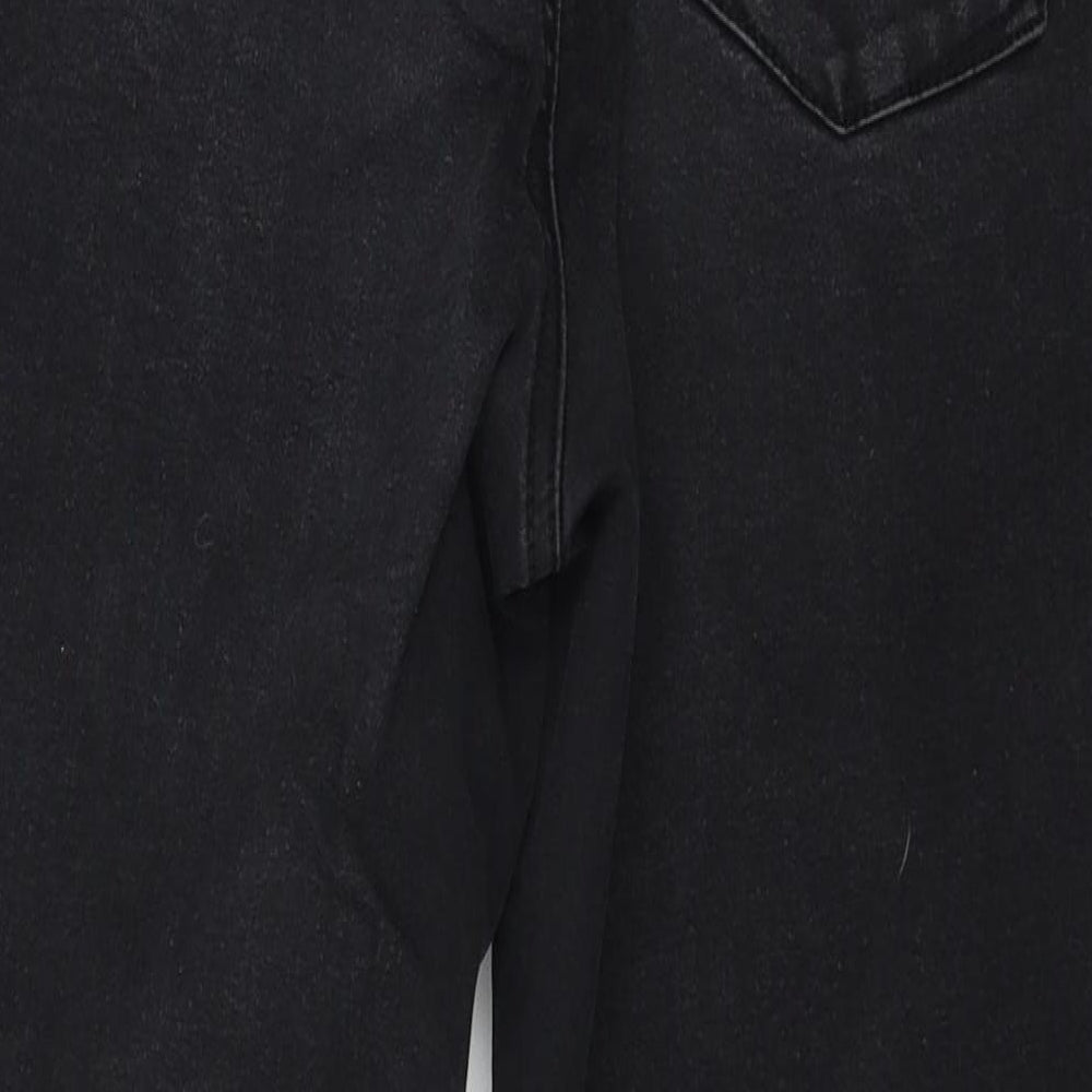 Denim & Co. Womens Grey  Denim Skinny Jeans Size 14 L24 in