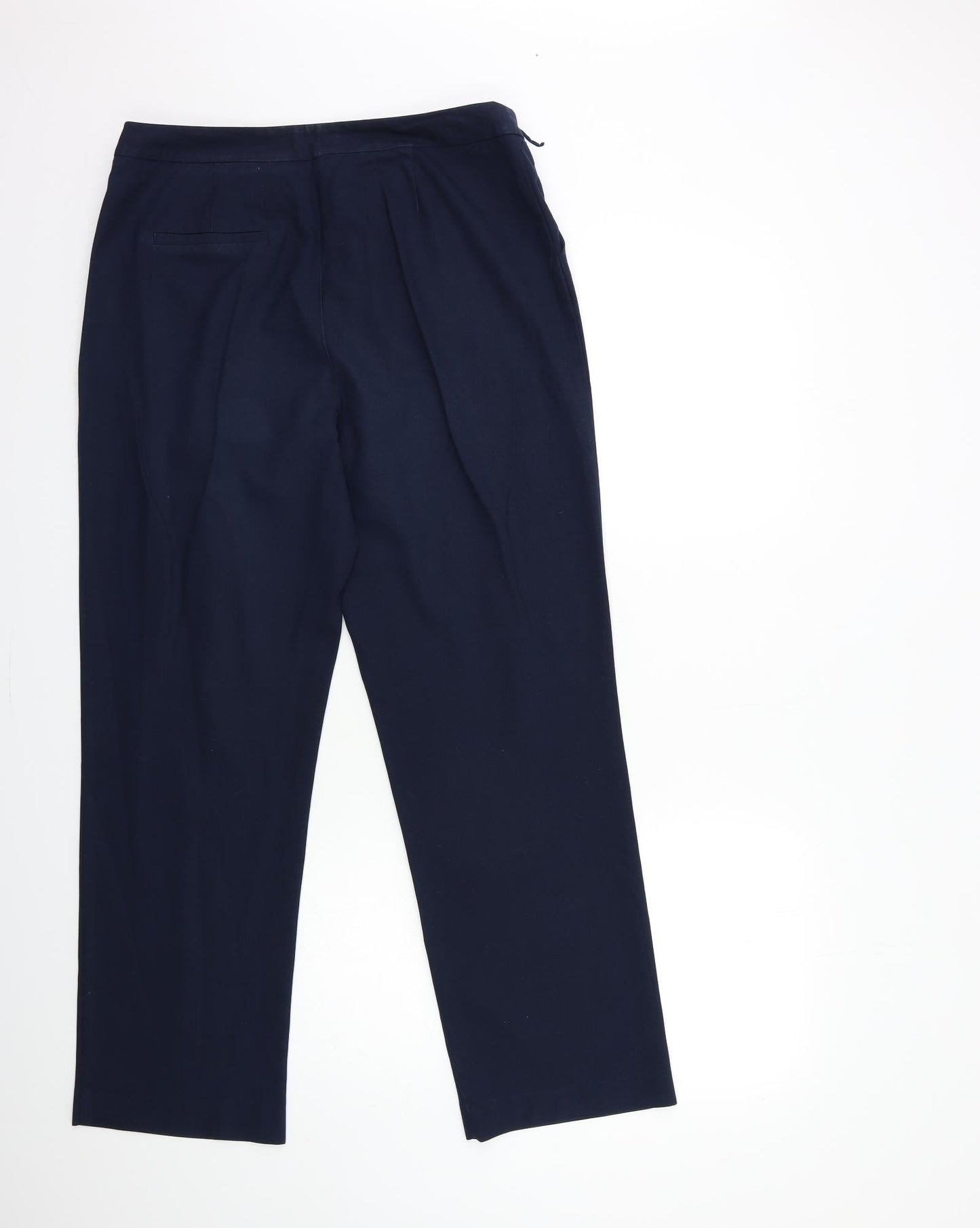 Papaya Womens Blue   Trousers  Size 12 L29 in