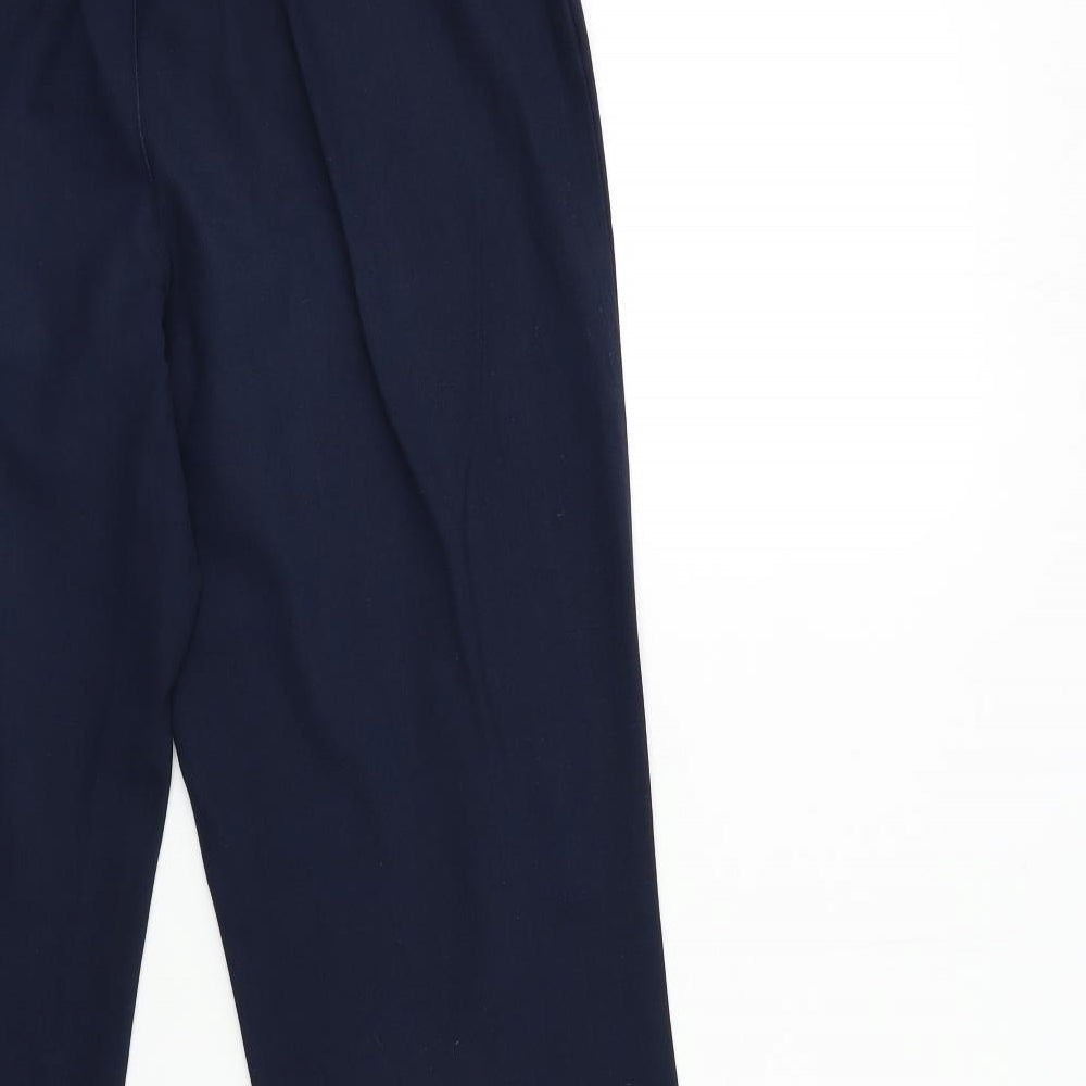Papaya Womens Blue   Trousers  Size 12 L29 in