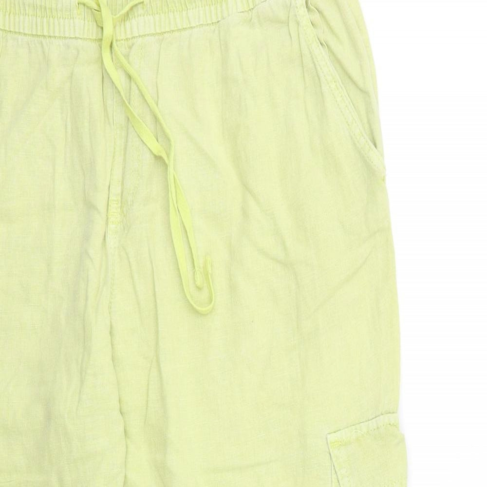 Principles Womens Green   Trousers  Size 14 L25 in
