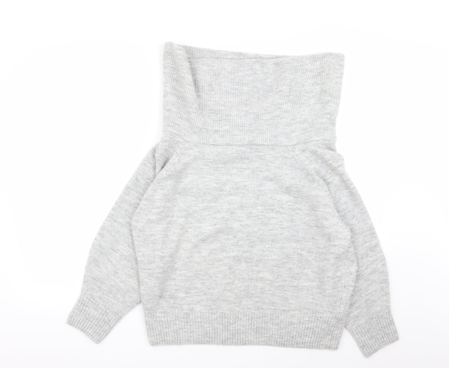 H&M Womens Grey   Pullover Jumper Size XS
