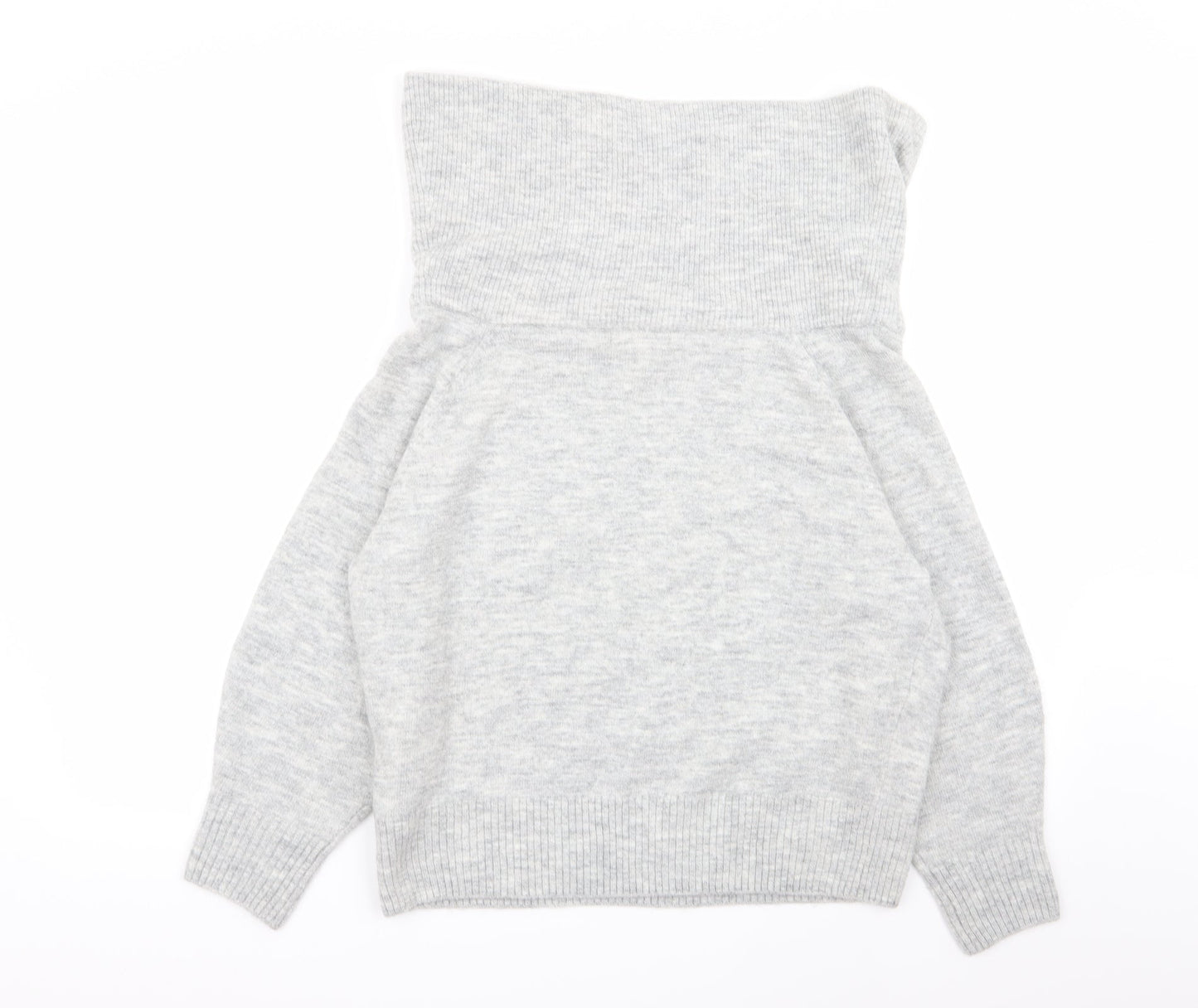 H&M Womens Grey   Pullover Jumper Size XS
