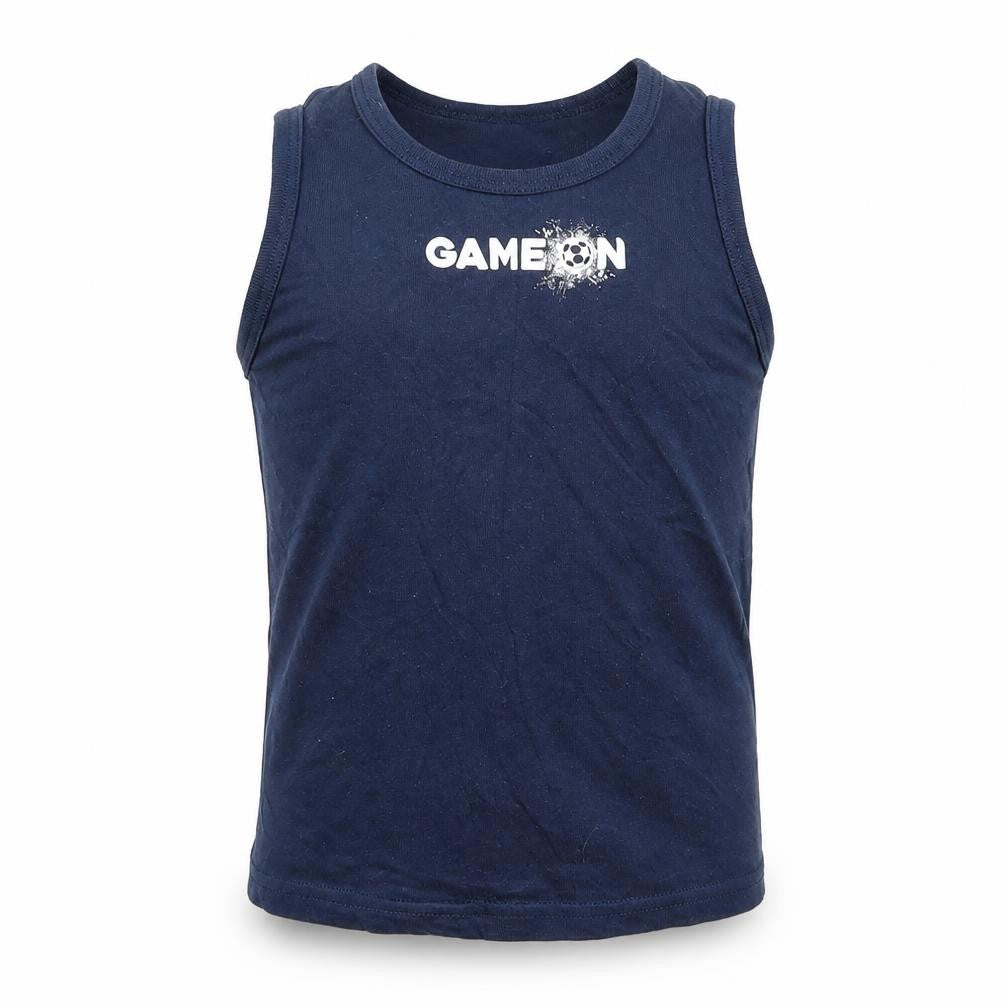 Primark Boys Blue   Basic Tank Size 5-6 Years