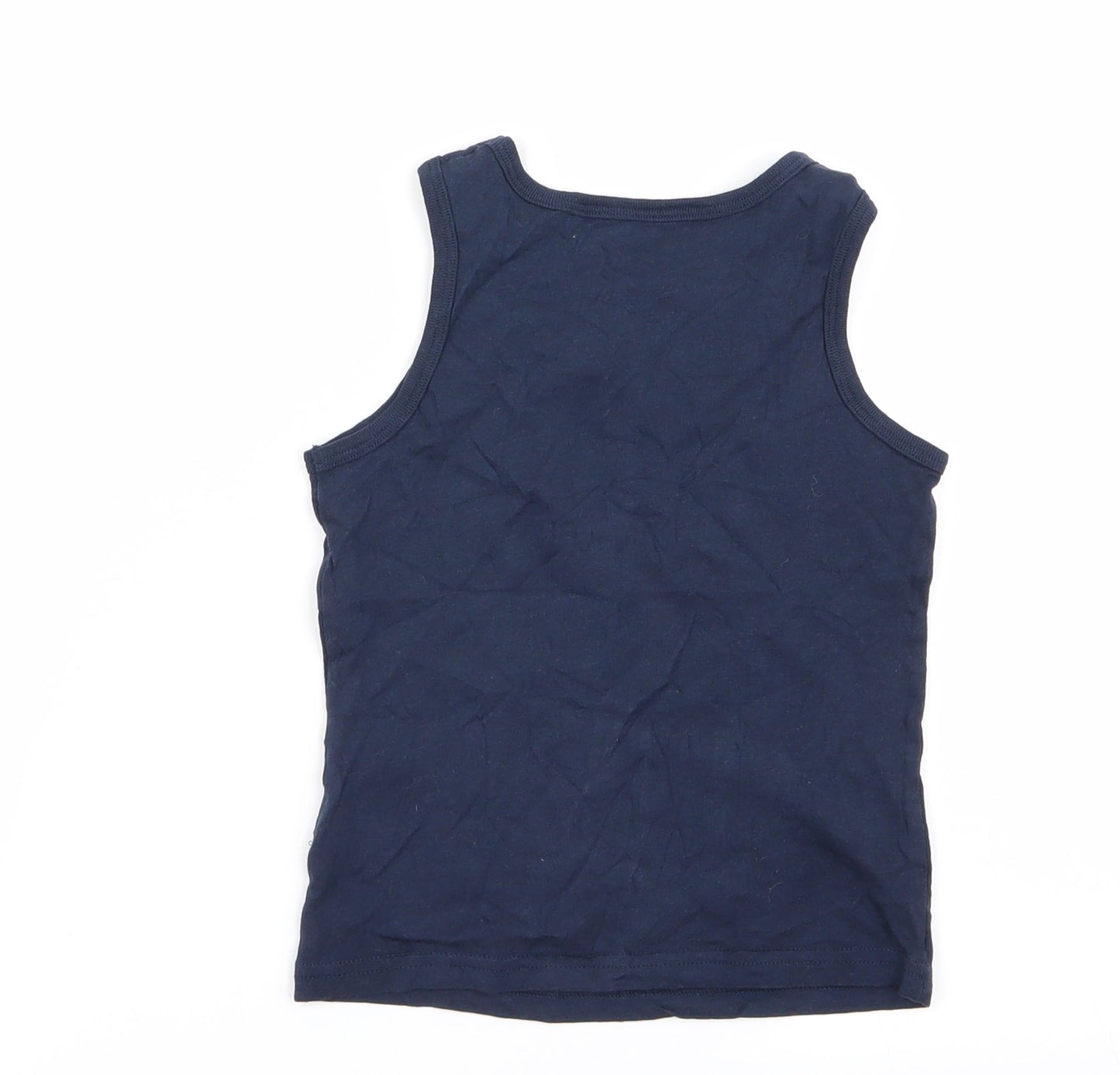 Primark Boys Blue   Basic Tank Size 5-6 Years