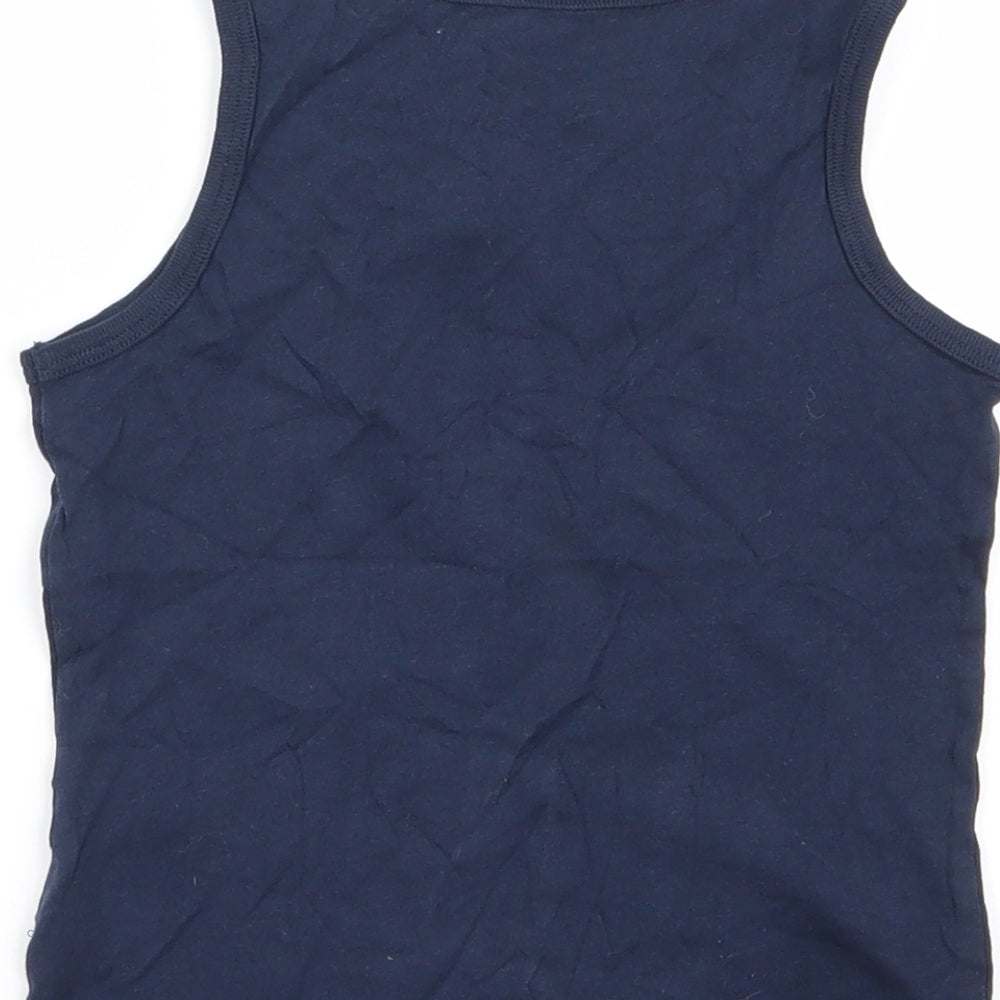 Primark Boys Blue   Basic Tank Size 5-6 Years