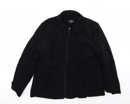 CMD Womens Black   Jacket Coat Size 10