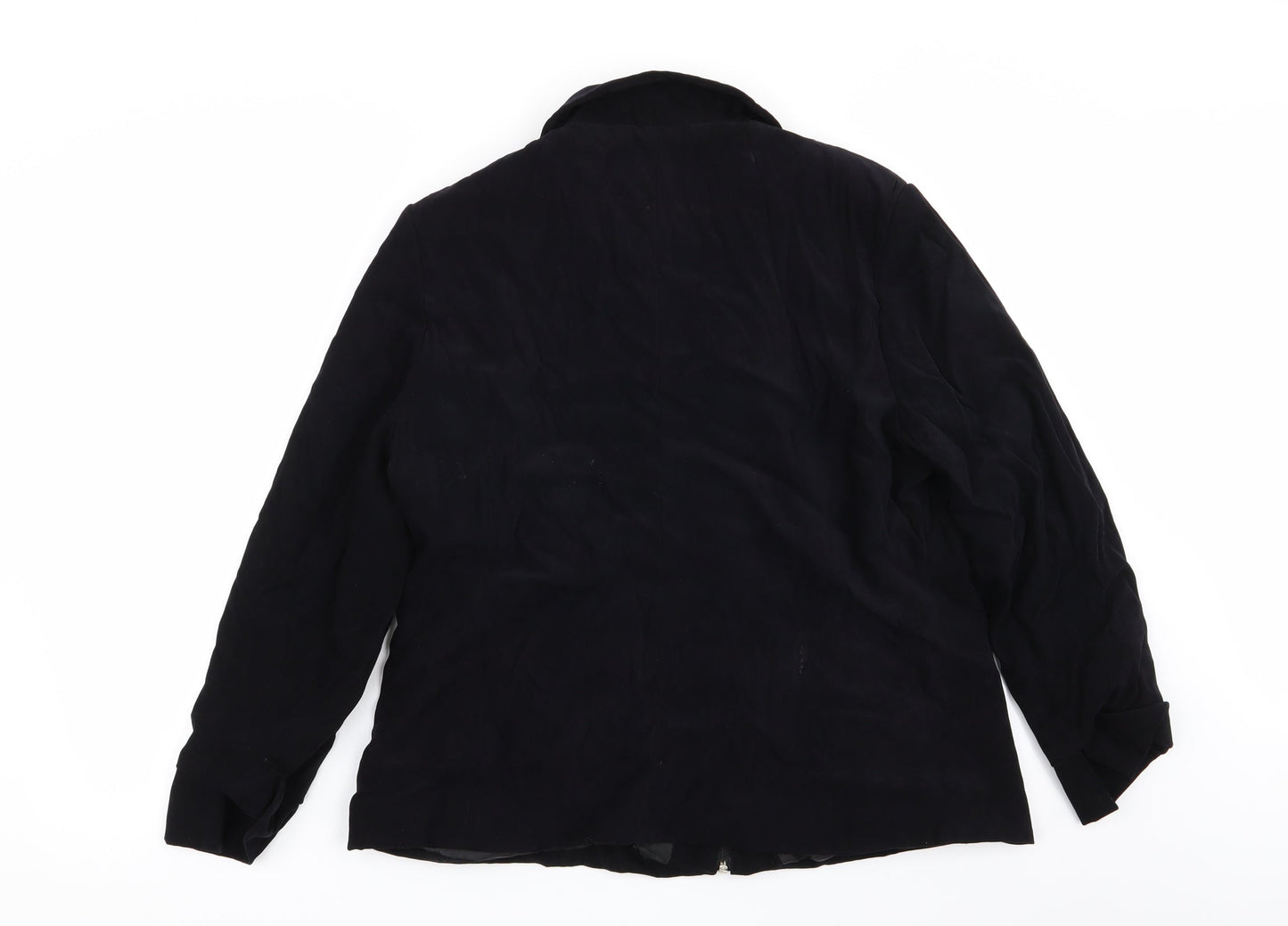 CMD Womens Black   Jacket Coat Size 10