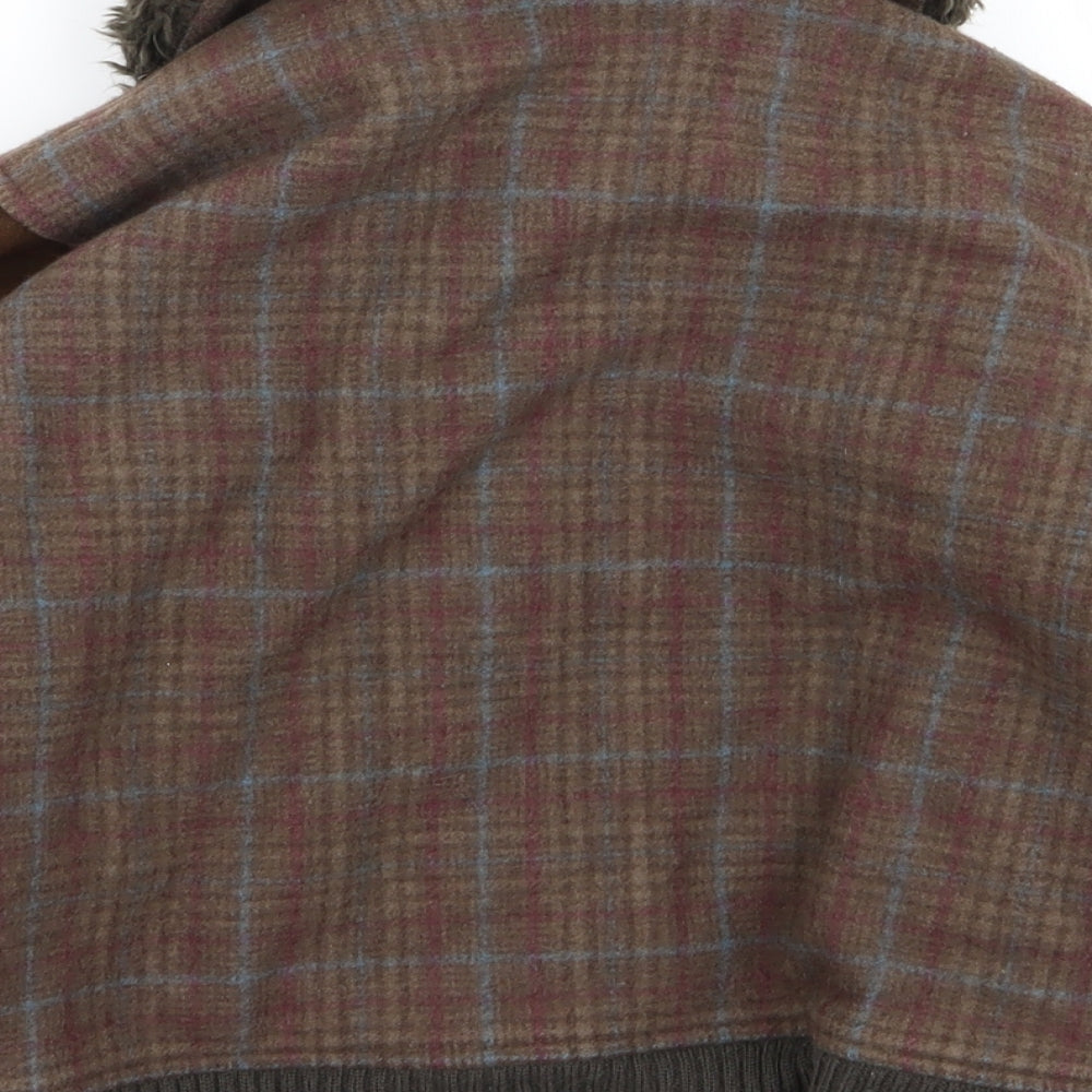 Gap Boys Brown Check  Jacket  Size 4-5 Years