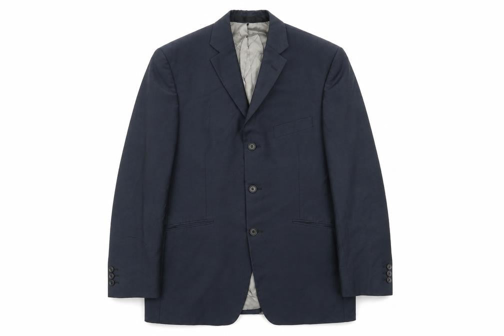 M&S Mens Blue   Jacket Blazer Size 38