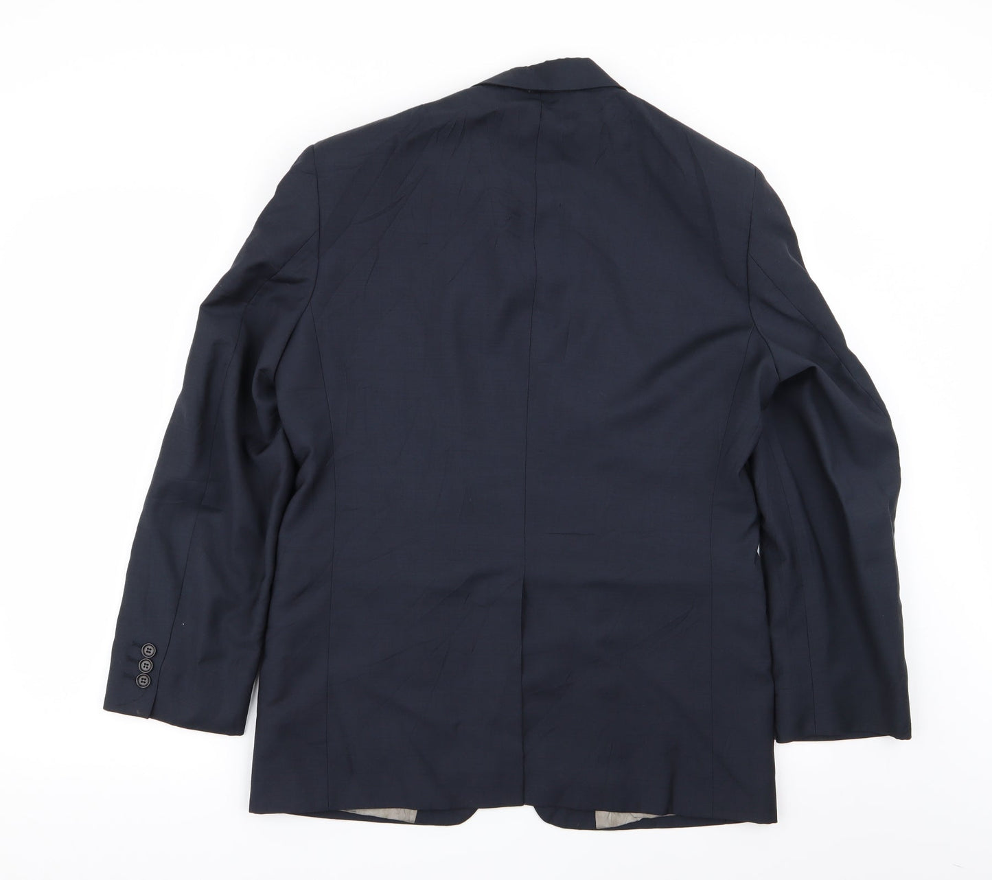 M&S Mens Blue   Jacket Blazer Size 38