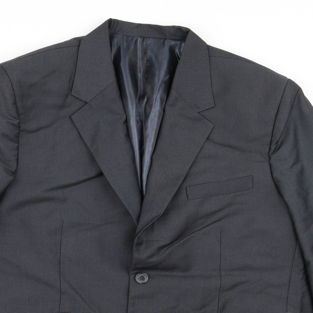 Preworn Mens Grey   Jacket Blazer Size 42